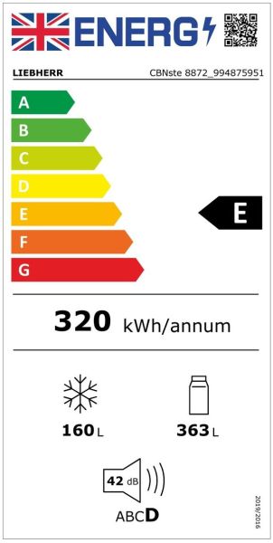 Холодильник Liebherr CBNste 8872